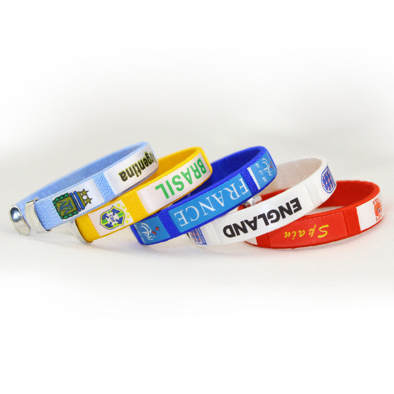 2026 FIFA World Cup Fans Commemorative Woven Bracelet - National Team Celebration Gear